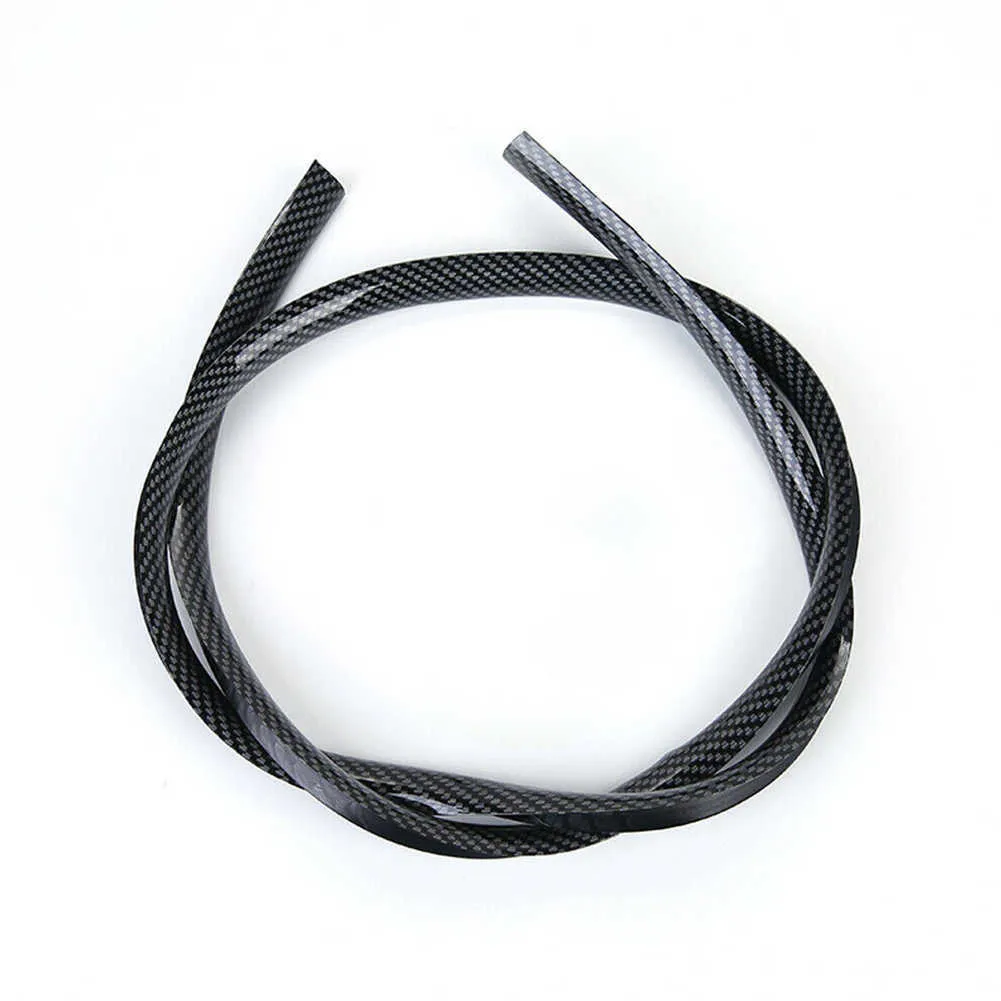 1.6m Carbon Fiber Car Seal Strip - Windshield Dashboard Gap Noise Insulation Kit