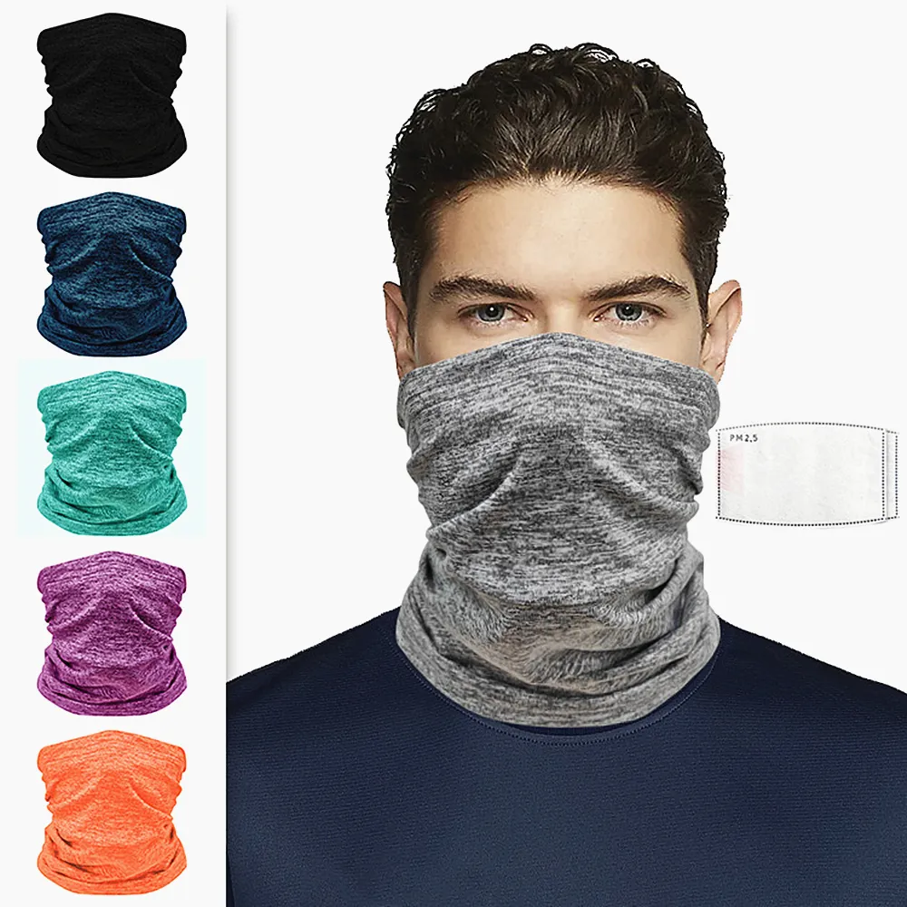 MES MES SCARF Ochronna maska ​​z filtrem Ciepła moda Wrap szyi pierścień dla mężczyzn i kobiet Sporty wielofunkcyjne Szaliki