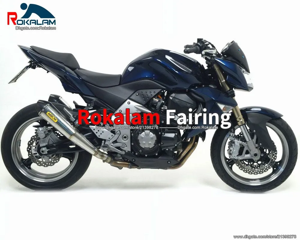 アフターマーケットフェアリングカバー2007 2009川崎Z1000 Z 1000 07-09 07-09 HullオートバイBodyWorksのフェアリング