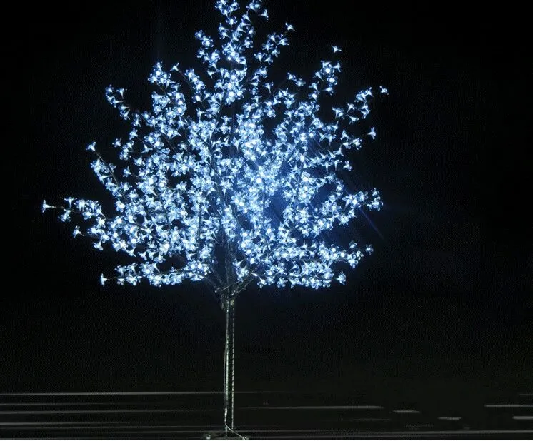 2M 1152LEDS Shiny LED Cherry Blossom Christmas Tree Lighting Waterproof Garden Landscape Decoration Lamp For Wedding Party