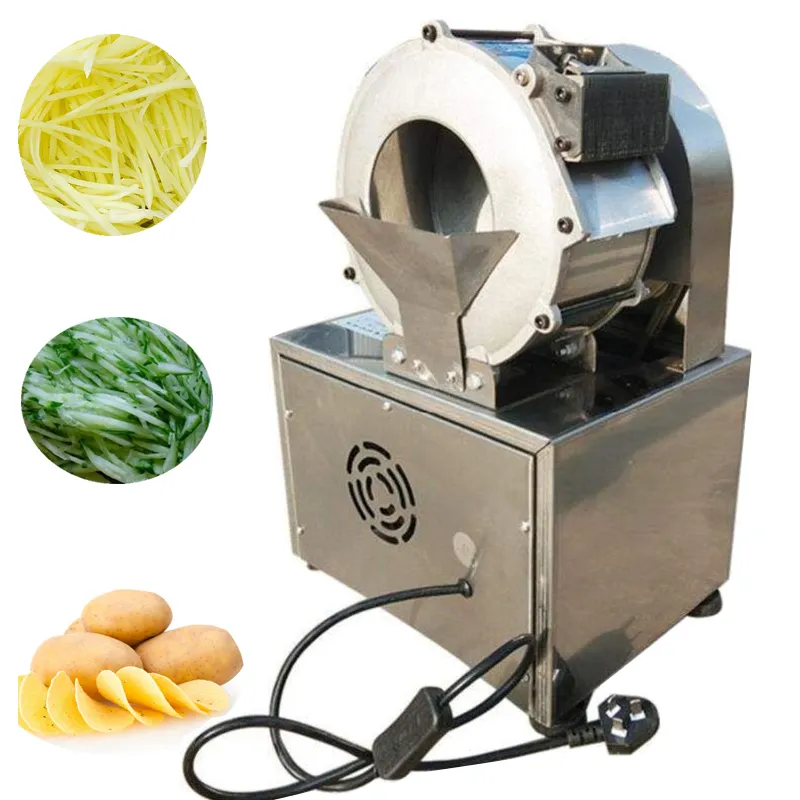 2021 Factory Direct Stainless Steelfood Maszyny Przemysłowe Przemysł Profesjonalny Maszyna do cięcia owoców i warzyw Slicer3-5kg / min