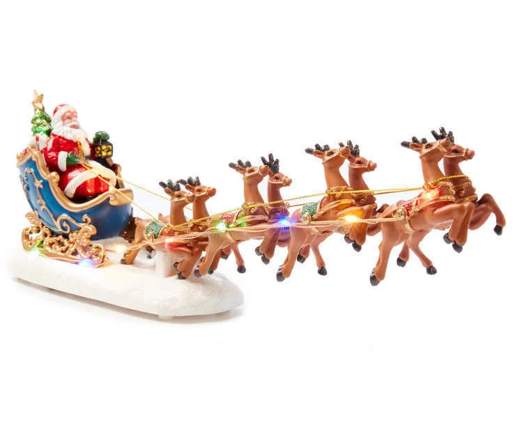 SANTA+SLEIGH+WITH+REINDEER