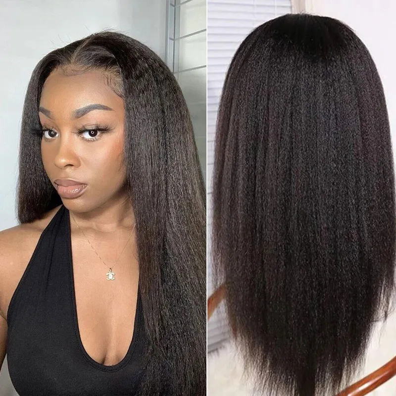 الدانتيل الجبهة البشرية Hair150 ٪ Remy Baby Hair شعر مستعار Hairline Lace Wig Beaudiva Lace Frontal Frontal Full Glueless Kinky مستقيم بشكل طبيعي طبيعي