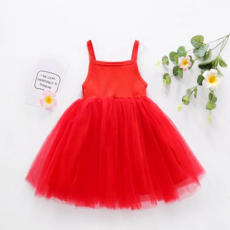 Vestido tejido top con tutu