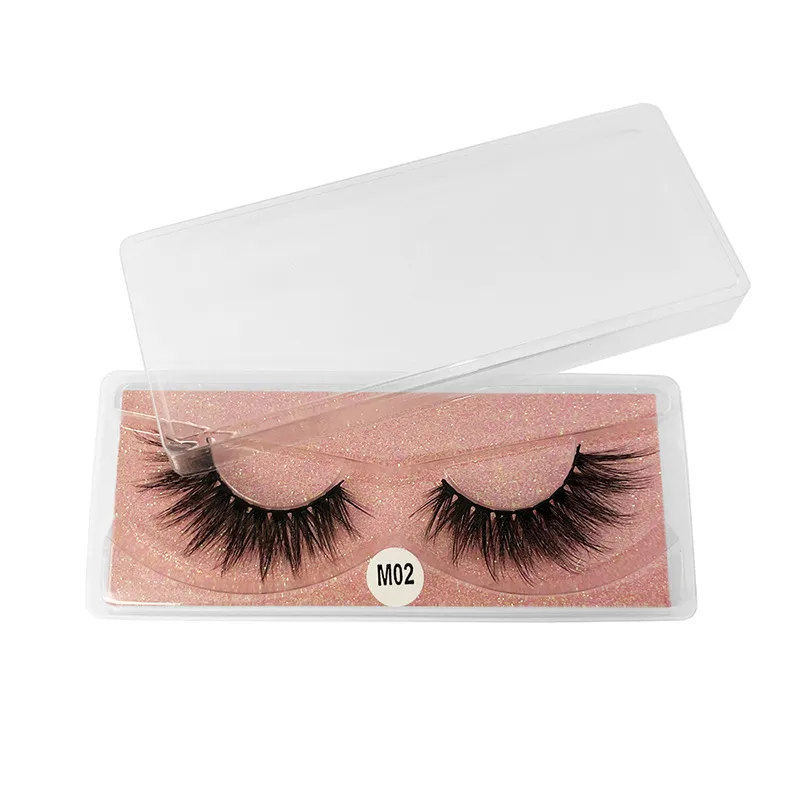 Handmade Natural Falso Falso Cílios Grosso macia reutilizável Lashes extensões Eye Makeup acessório para Mulheres 10 Models DHL grátis