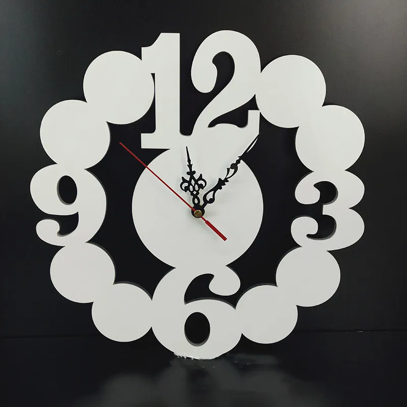 Wooden clocks (various shapes) for sublimation
