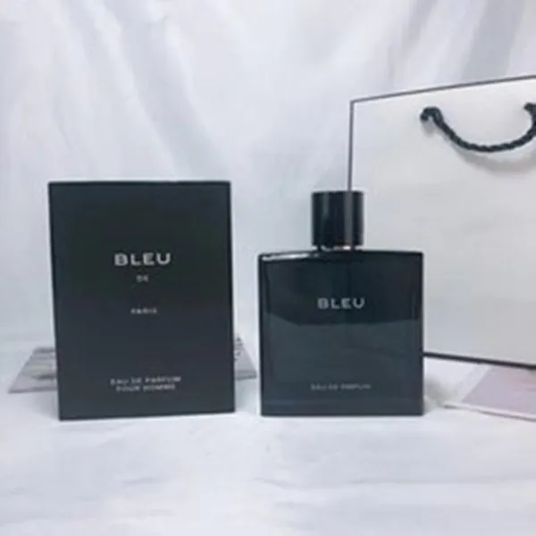 Profumi Donne Bleu Mens Fragranza Black Colonia Parfum Spray Durating Fragranze Woody 100ml