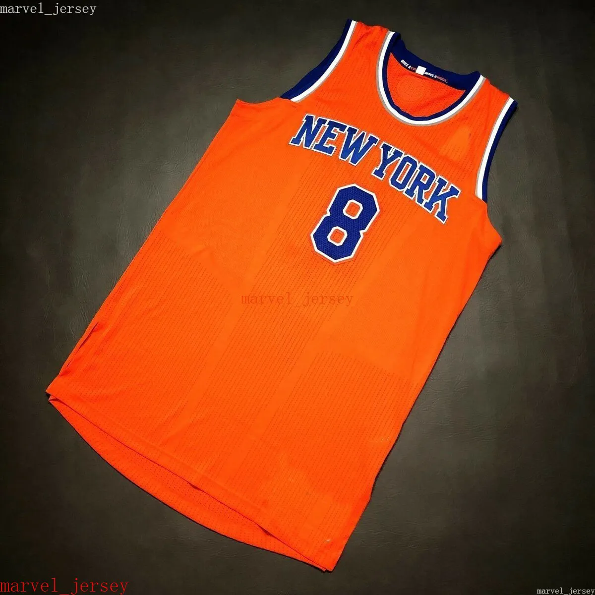 100% gestikte JR Smith Jersey Orange XS-6XL Heren Throwbacks Basketbal Jerseys Goedkope Heren Vrouwen Jongeren