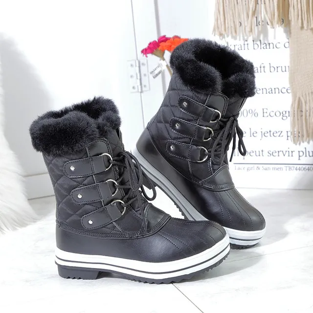 2020 Big Size 36 42 Hoge Kwaliteit Vrouw Snowboots Dames Winter