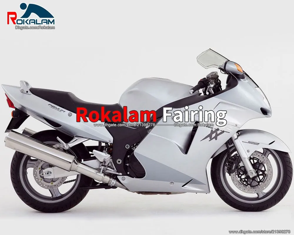 Fairings för Honda CBR1100XX CBR 1000 xx 96-07 2000 2001 2002 2003 Motorcycle ABS Fairings Kit (formsprutning)