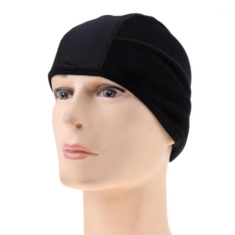 Winter Cycling Skull Cap Headband Hat Ear Warmer Bike Under Liner Caps & Masks