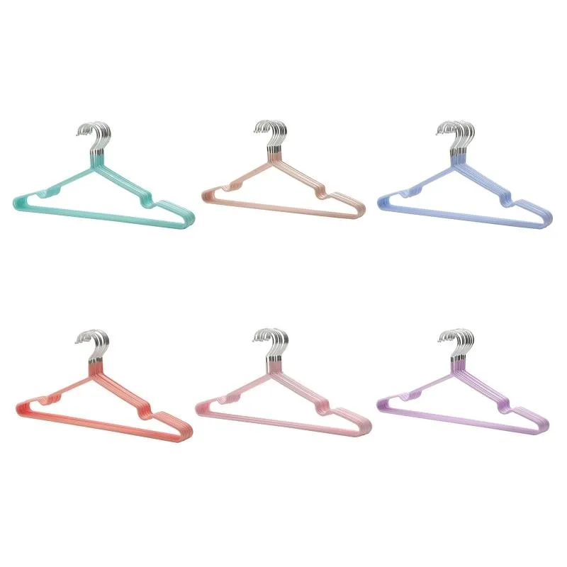 Children Adult Clothes Hanger Clothes Drying Rack Non-Slip Metal Shirt Hook Hangers Coat Hanger Clothes Accessories Rack