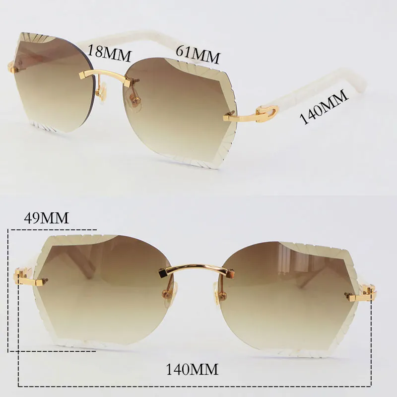 Rimless vintage sunglasses wholesale deals