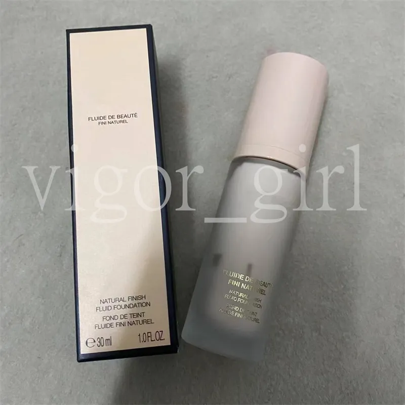 Högkvalitativ Brand Natural Finish Fluid Foundation 30ml Fluide de Beaute Fini Naturel Made in Italy Fast Ship