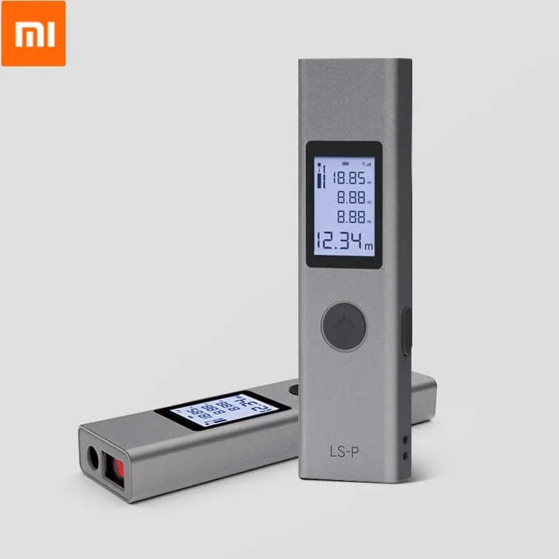 Xiaomi Youpin Duka 40m LS-P télémètre Laser numérique chargeur USB Portable mesure de haute précision télémètre portatif
