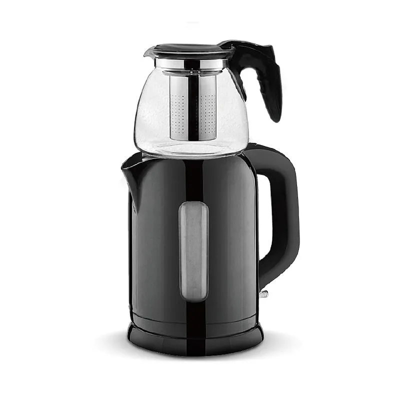 Chaleira elétrica Turquia de café Bule de energia automática Proteção Instant Machine Kitchen Tool Home 1.7L 1800W