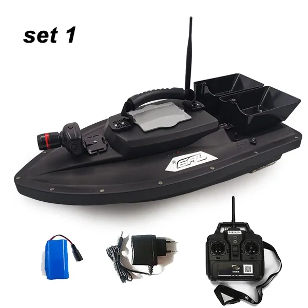 Wireless Double Hopper Night Light Fishing Rt4 Bait Boat With Remote  Control, 1.5kg Loading Capacity, And 500m Range From Toyrus2020, $343.63