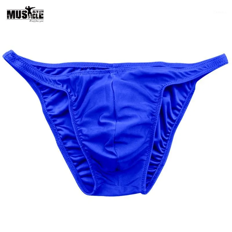 Muscle Alive Mens Bodybuilding Competition Posing Trunks Nylon and Spandex