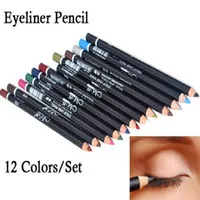 Hot 12 Colors Eye Make Up Eyeliner Pencil Waterproof Eyebrow...