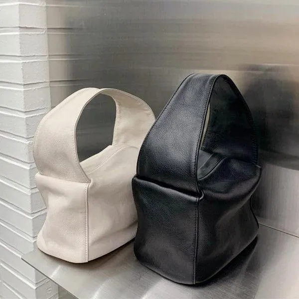 Shoulder Bags Handbag Female Mini Portable French Fashion Trendy Small Square Bag With Tofu Soft Leather