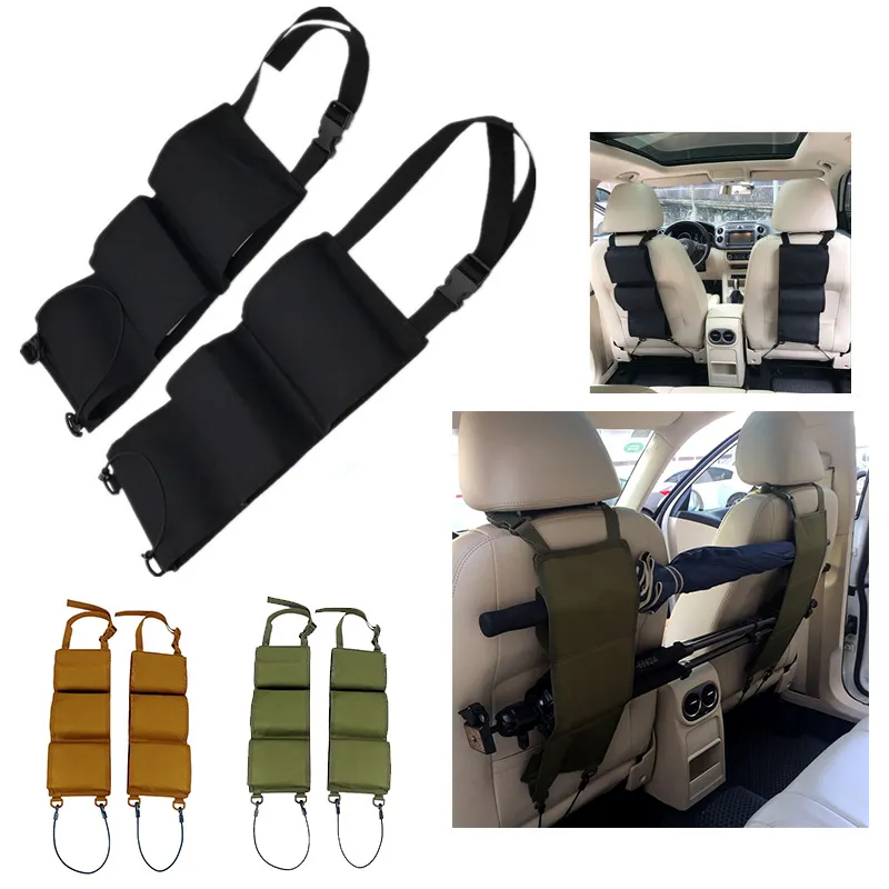 Utomhus Tactical Molle Bag Gear Holder Artikel Storage Pack Pouch Car Seat Back Organizer No17-403