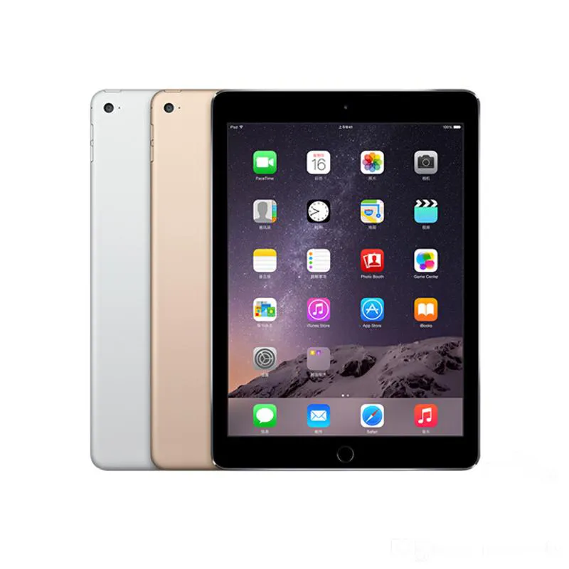 Comprimés remis à neuf Apple iPad Air 2 16g WiFi iPad 6 Touch ID 9.7 "Affichage de la rétine iOS A7 Tablette originale en gros
