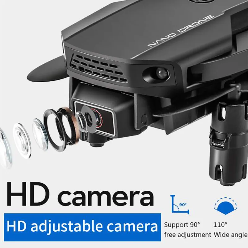 4K HD Camera Drone for Professional Aerial Photography 1080P Wide Angle WiFi Image Transmission Gift
