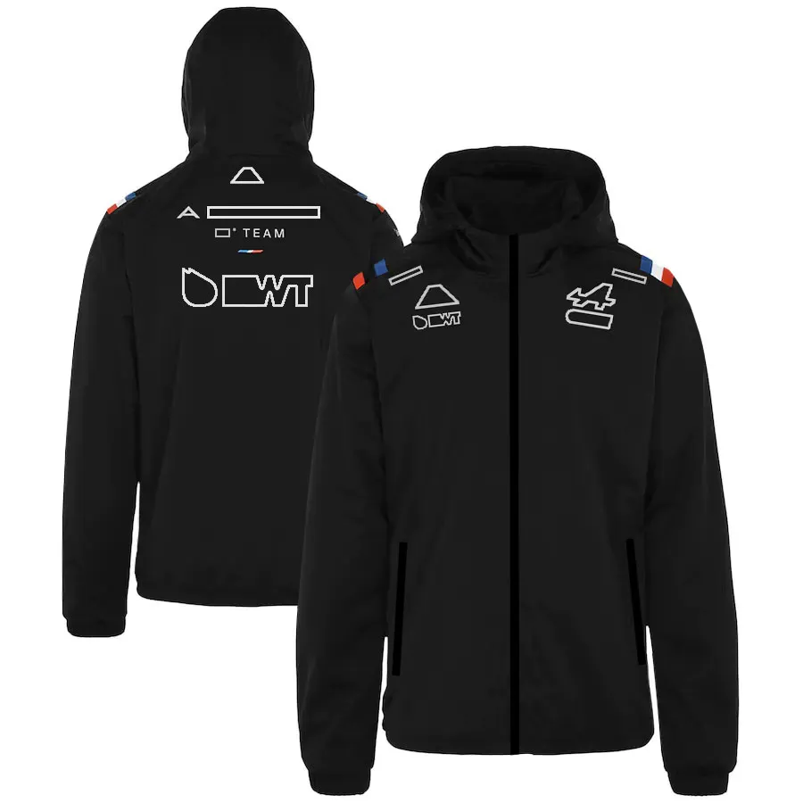 2023 F1 Veste à capuche Formule 1 Sweat-shirt Motorsport Team Uniforme Veste à capuche pour hommes Custom F1 Racing Zipper Jackets Windbr265x