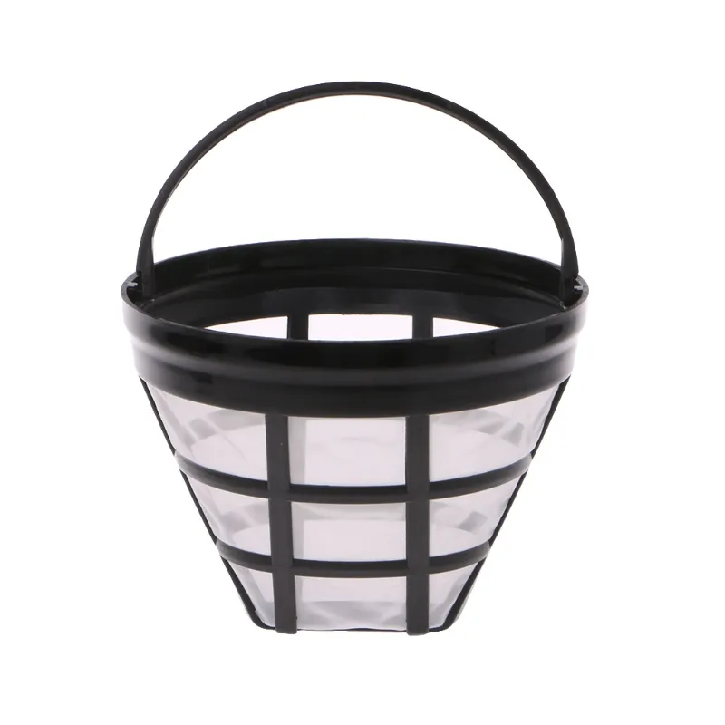 Reusable Coffee Filter Basket Cup Style Machine Strainer Mesh