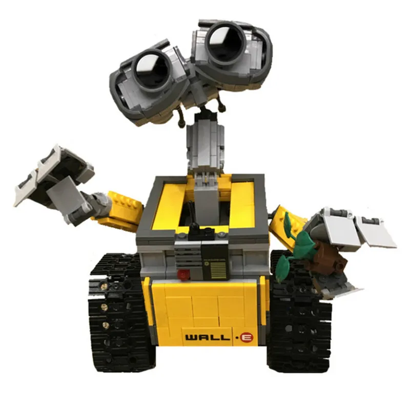 21303 Ideas WALL E Robot Yapı Taşları Oyuncak 687 adet Robot Modeli Bina Tuğla Oyuncaklar Çocuklar Uyumlu Fikirler WALL E Oyuncaklar C1115