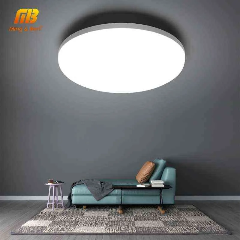 LED Ceiling Light 48W 36W 24W 18W 13W 9W Down Light Surface Mount Panel Lamp 85-265V Modern UFO Lamp For Home Decor Lighting W220307