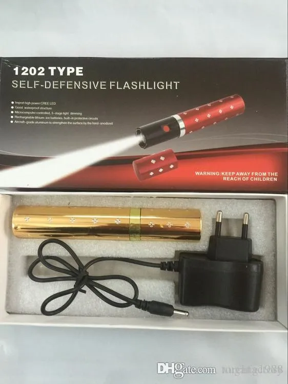 Hot Sale New 1101 1102 Type Edc Linternas Light LED Tactical Flashlight Lanterna Self Defense Torch 