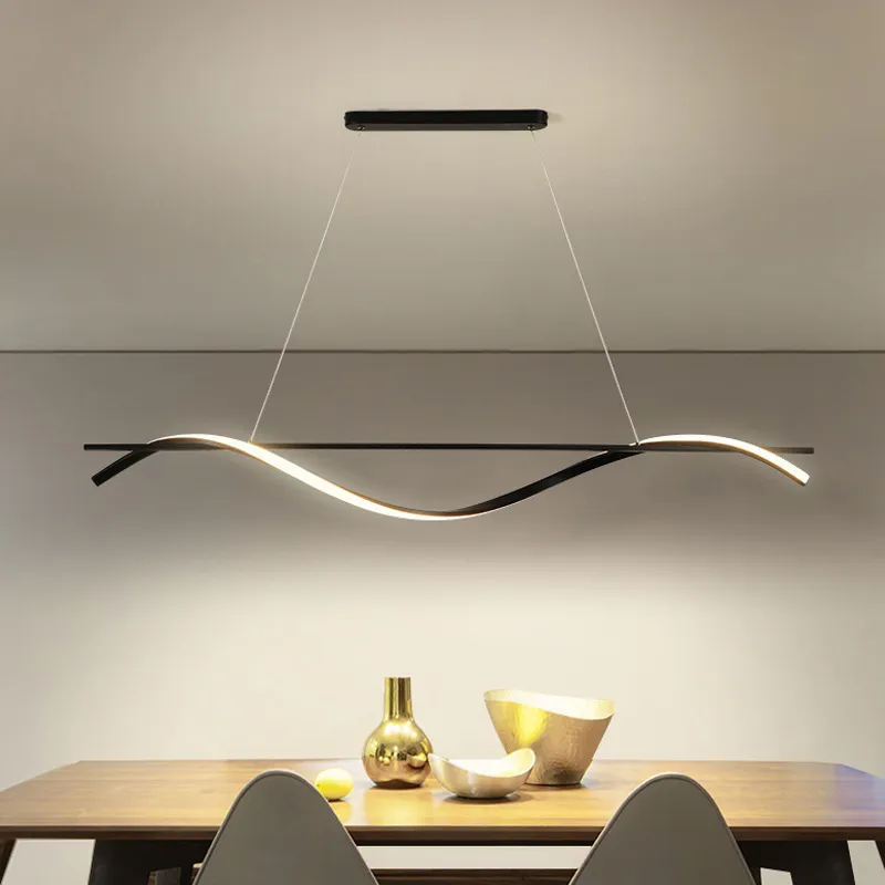 مطعم Nordic Legh Legant Pendant Lamp بسيط