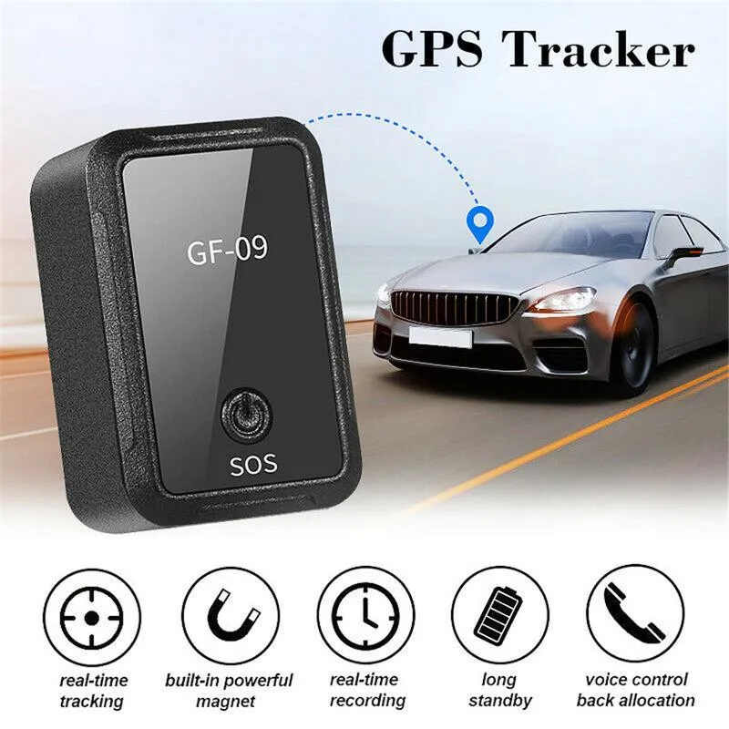 2 X Mini Magnetic GF-07 GPS Tracker Real-time Car Truck Vehicle Locator GSM  GPRS