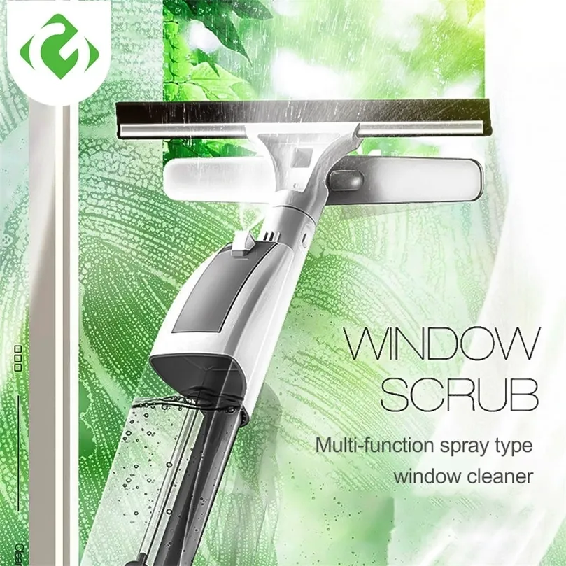 GUANYAO Aluminum Glass Cleaning Brush: Water Spray Window Cleaner With Long  Handle Wiper, Cloth Combo & Silicone Blade From Cong09, $24.67