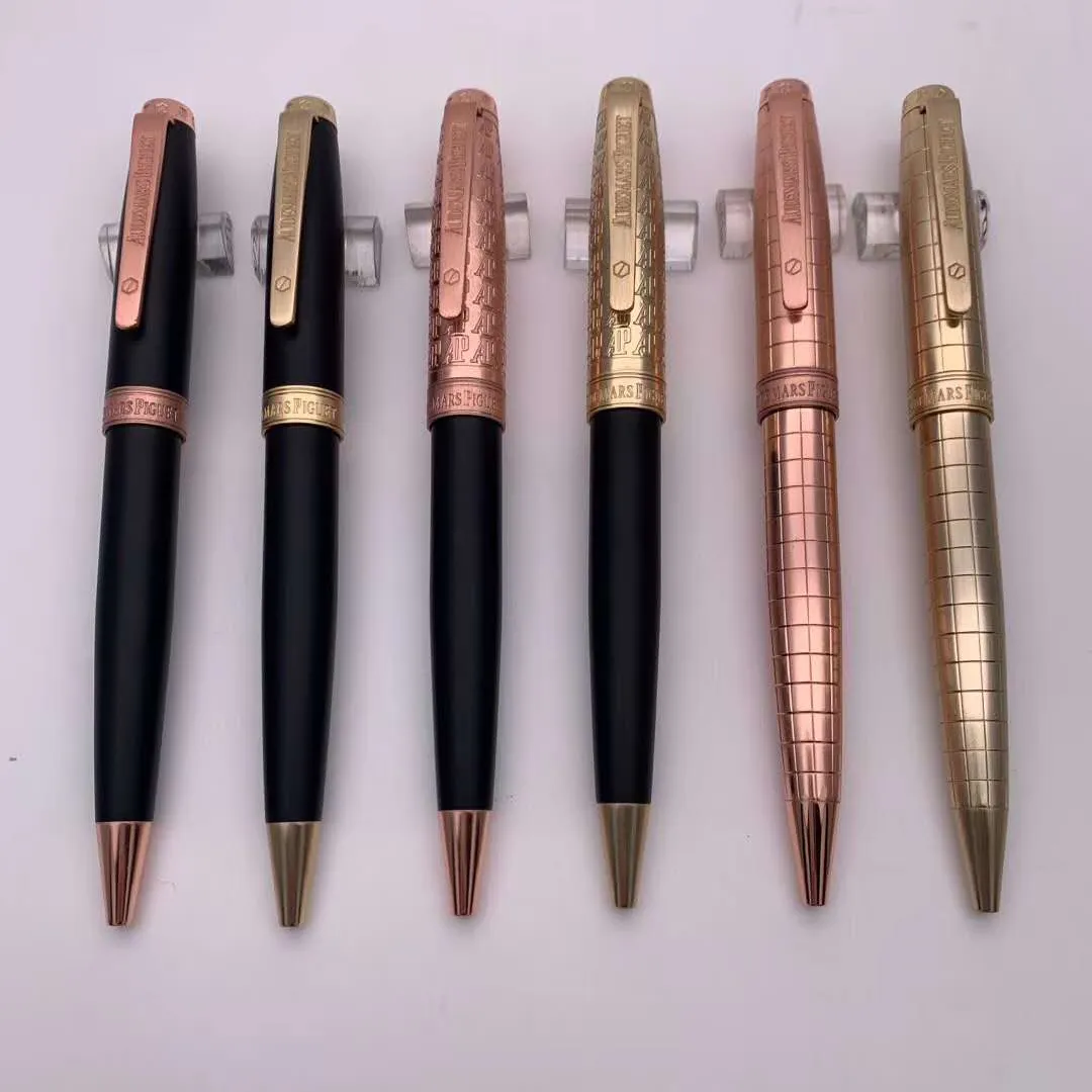 Bolígrafos de lujo YAMALANG, bolígrafo de metal de edición limitada, diseño de rejilla, bolígrafo de marca, bolígrafo de alta calidad, regalo perfecto para hombres y Wo269N