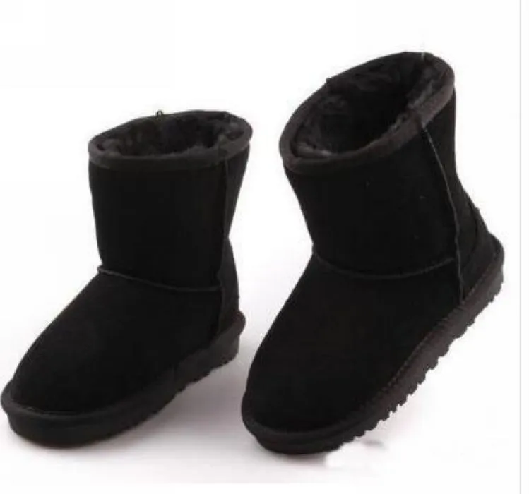 Hot SALE New Real Australia 528 High-quality Kid Boys girls children baby warm snow boots Teenage Students Snow Winter DORP shipping12