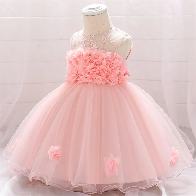 Vestido Bebê Princesa Bordado