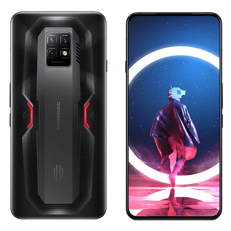 Original Nubia Red Magic 7 Pro 5G Teléfono móvil Juegos 12GB RAM 128GB ROM Octa Core Snapdragon 8 Gen 1 64.0MP NFC Android 6.8 "Pantalla completa Identificación de huellas dactilares Cara Teléfono móvil inteligente