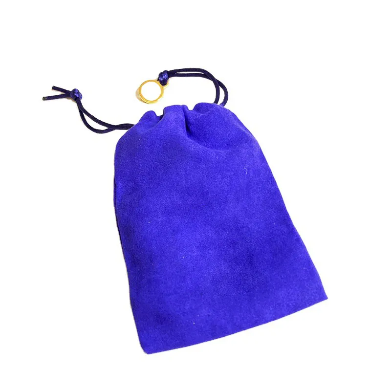 Velvetジュエリーポーチイヤリングネックレスダストバッグおもちゃのバッグ