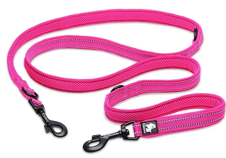 Truelove 7 In 1 Multi-Function Adjustable Dog Lead Hand Free Pet Training Leash Reflective Multi-Purpose Dog Leash Walk 2 Dogs (19)