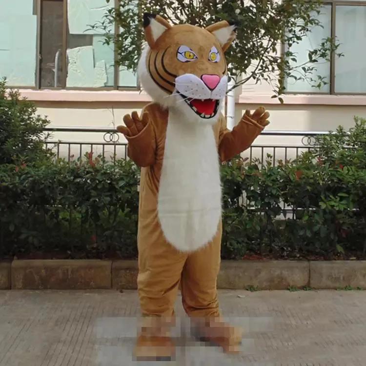 Adult Size Tiger Mascot Costume Carnival Party Stage