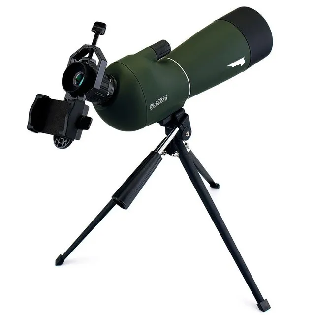 Freeshipping 50/60 / 70mm Teleskop Zoom Spotting Scope Vattentät Monokulär W / Universal Telefon Adapter Mount för jakt