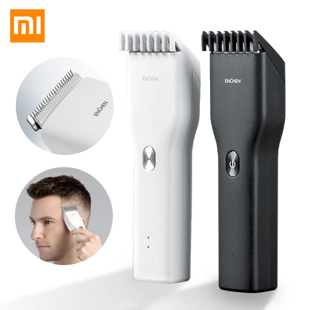 Xiaomi Mi Enchen Boost USB-elektrischer Haarschneider, zwei Geschwindigkeits-Keramikschneider, Haar-Schnelllade-Haarschneider