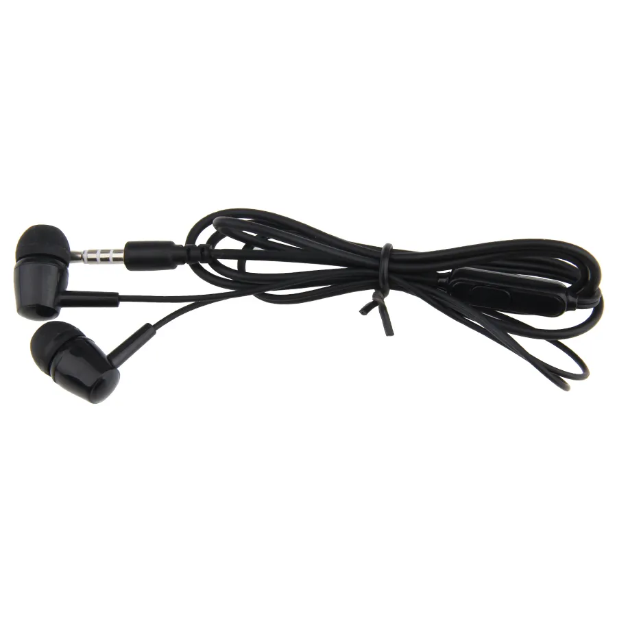 3.5mm Jack Wired Earphones in Ear bass headphones Stereo Headset Volume Control Earbuds mobile phone Earphone 500pcs