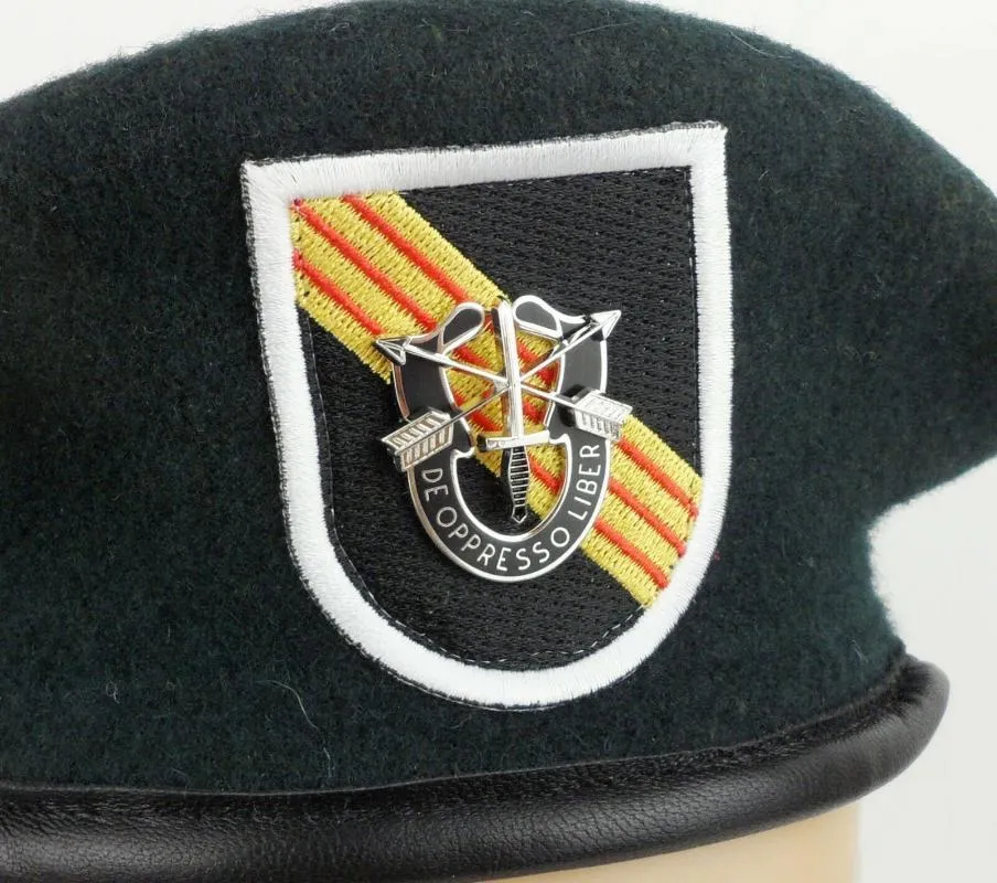 Grupa Green Beret Cap Odznaka Sił Specjalnych Stanów Zjednoczonych