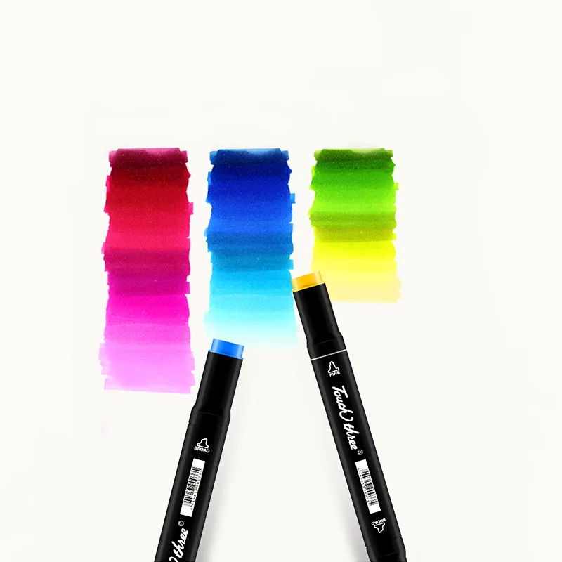 Touch Markers 48/60/80/120 Colors Marker Set Graphic Art Tip Drawing  Markers Pen