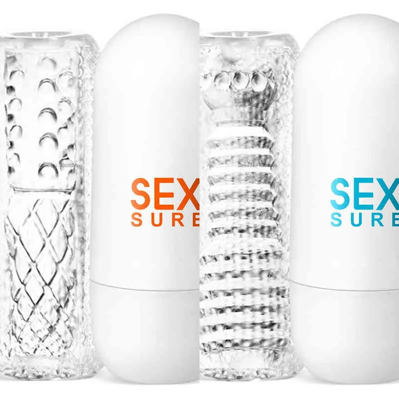 Nxy Sex Men Masturbators Toys Soft Pussy Transparent Vagina Adult Endurance Exercise Vacuum Pocket Cup for 18+ Male Masturbator Products 1222