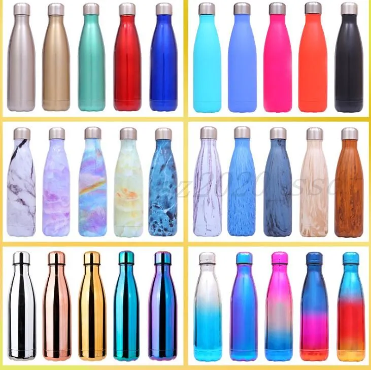 En son 17 oz paslanmaz çelik kola şişesi 80 renkler yalıtımlı fincan spor şişesi şişe kahve fincanı ücretsiz destek özel logo