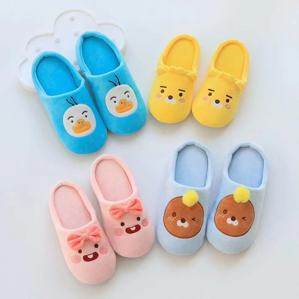 Kakao Cartoon Non Slip Winter Toddler Slippers Boys For Women And Couples Soft And Warm Indoor House Toddler Slippers Boy For Bedroom And Living Room X1020 From Nickyoung07 11.29 In Bulk